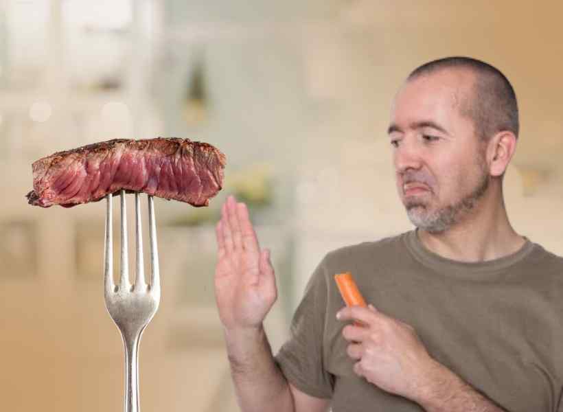 Eating meat and spirituality