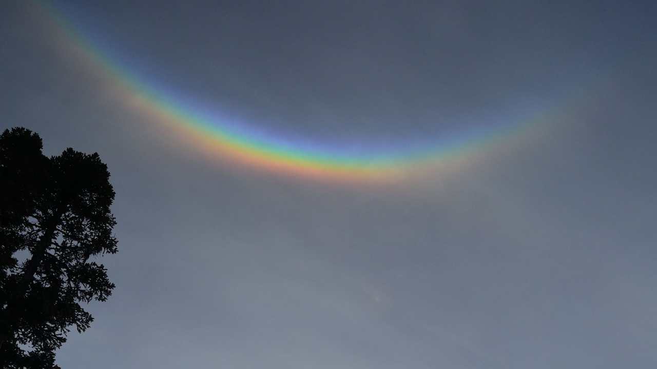 What does an upside down rainbow mean spiritually