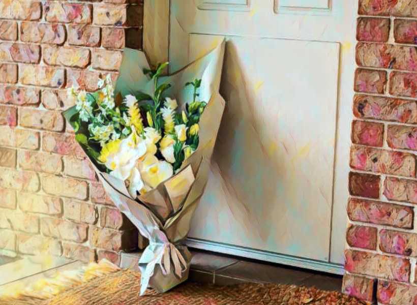 Flowers at your doorstep