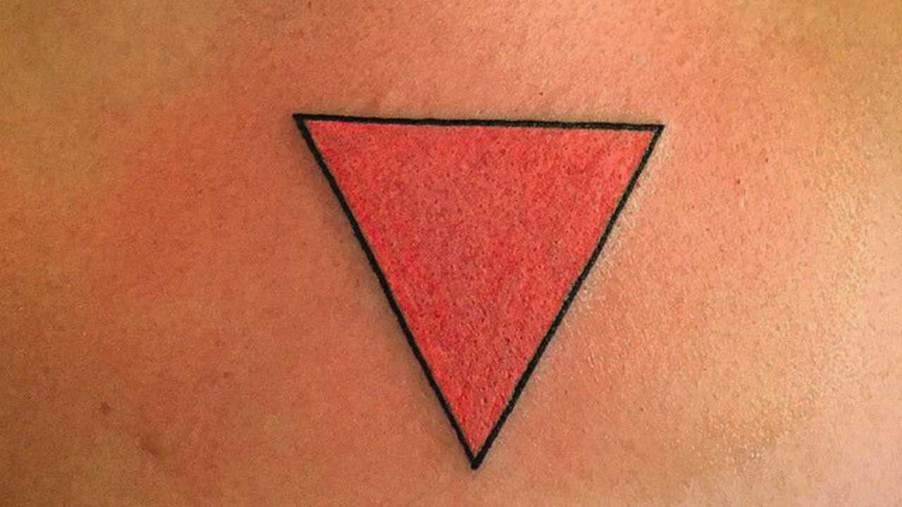 Upside Down Triangle Tattoo Meaning