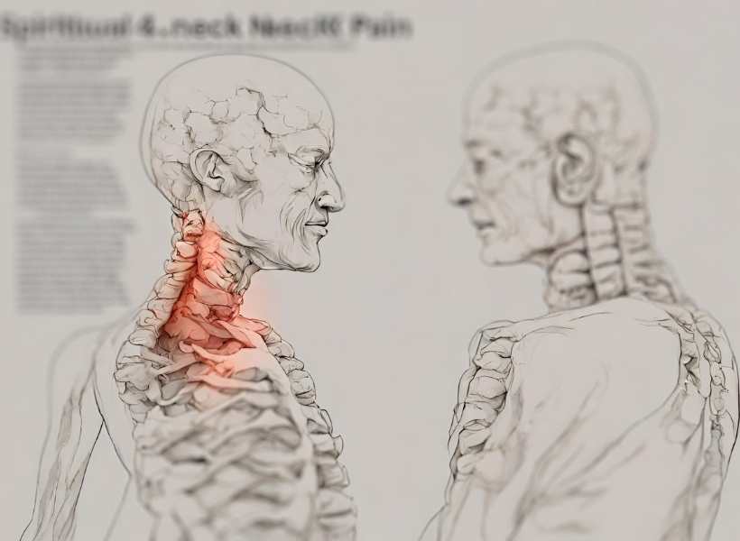 Spiritual meaning of left side neck pain