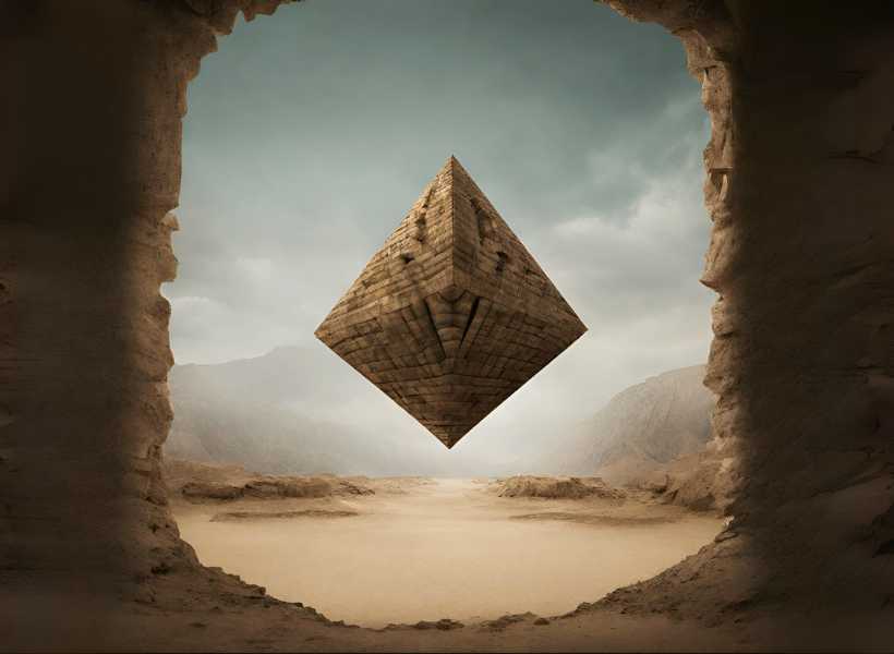 Symbolism of the upside down pyramid
