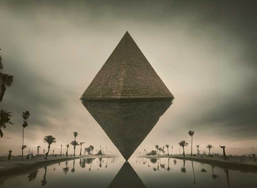 Upside down pyramid meaning