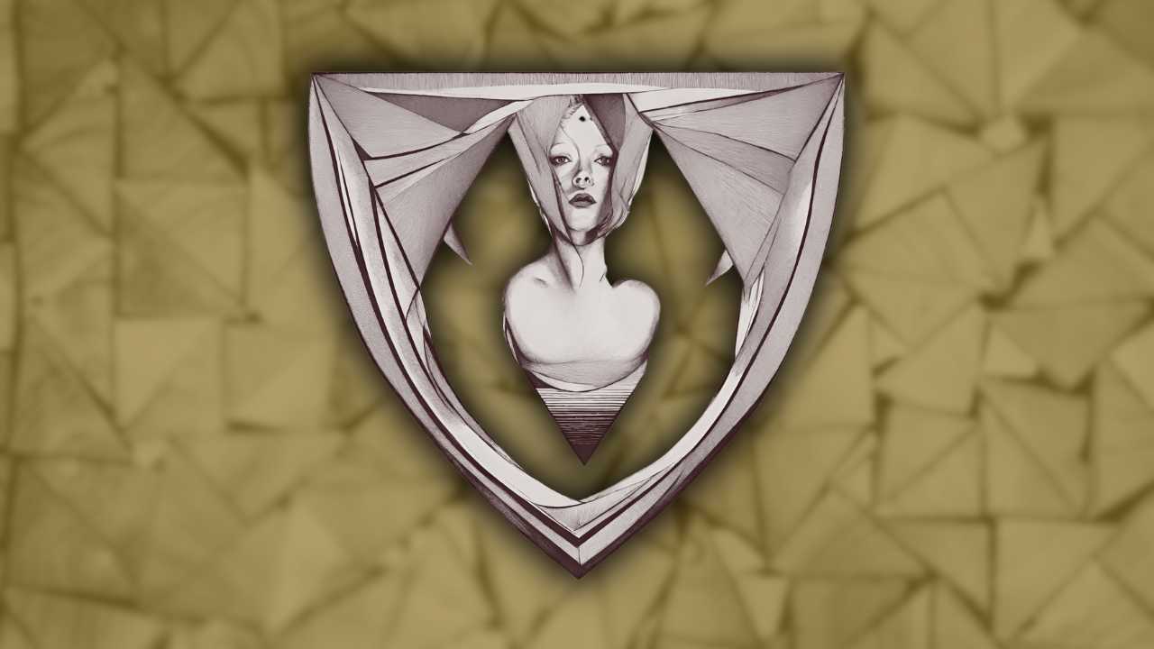 Upside Down Triangle Female Symbol