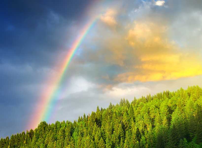 The Connection Between Rainbows And Divine Protection Or Guidance