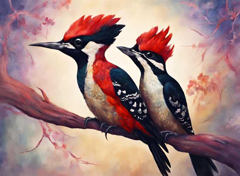 Woodpecker As A Symbol Of Determination And Perseverance
