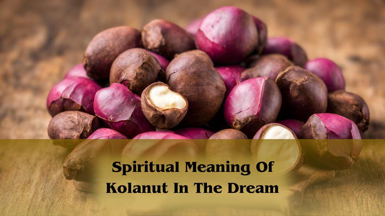 Spiritual meaning of kolanut in the dream