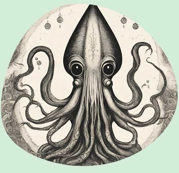 Spiritual symbolism of squid