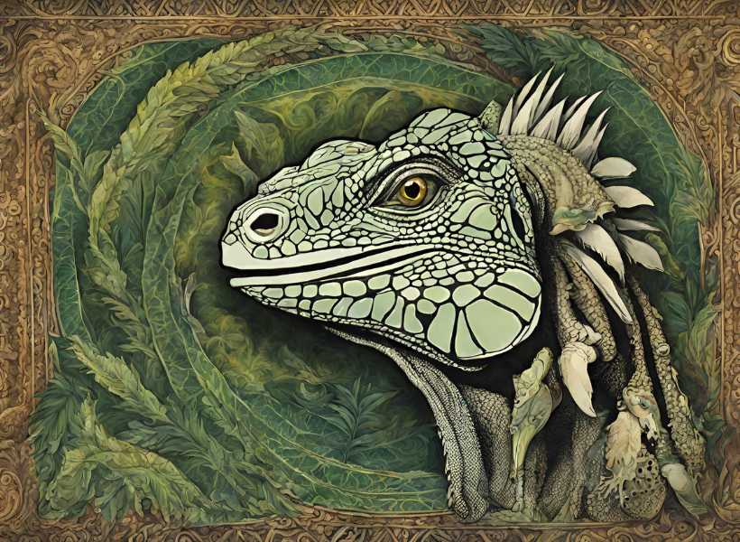 Connecting With Emotions And Intuition Through Iguana Dreams