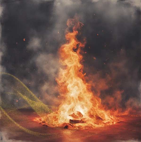 Seeing fire in dream meaning