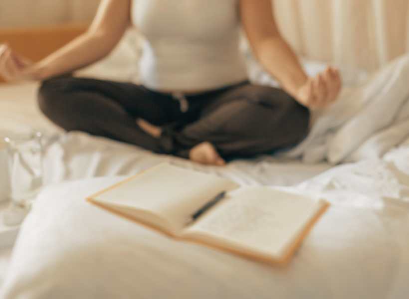 Seeking Guidance Through Meditation Or Journaling