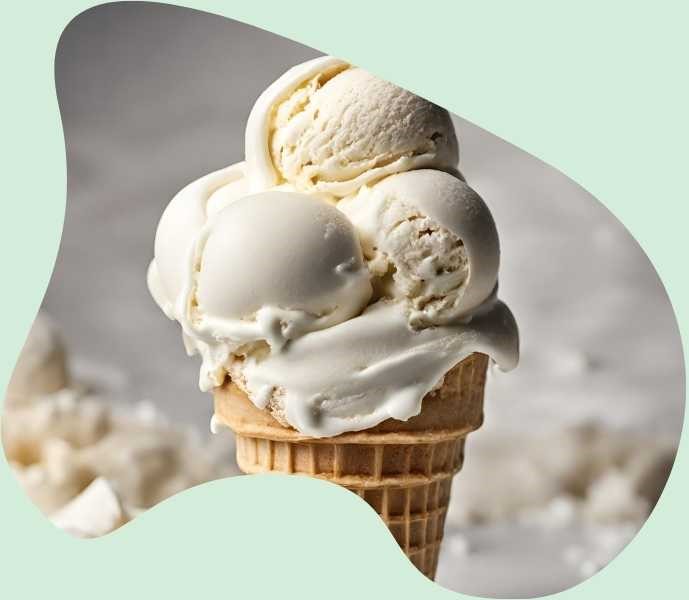White ice cream dream meaning