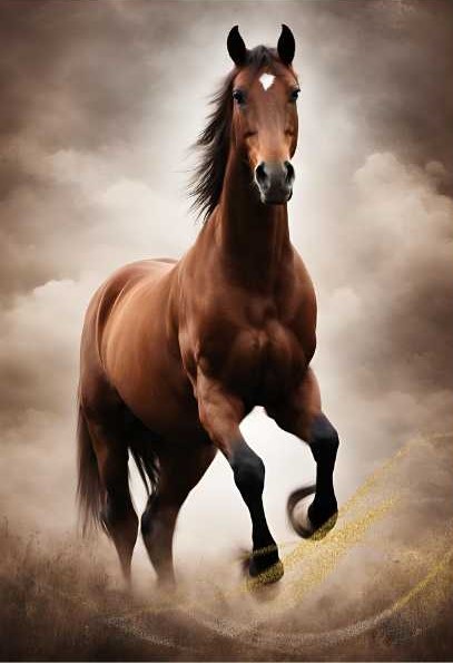 Seeing brown horse in dream