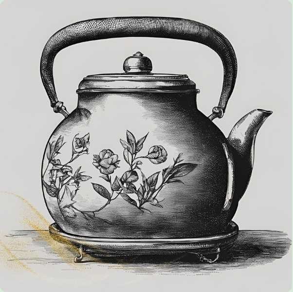 Tea kettle symbolism