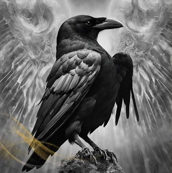 Black And White Crow Spiritual Meaning - Crow Spirit Animal