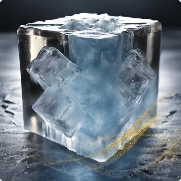 Dream of eating ice block