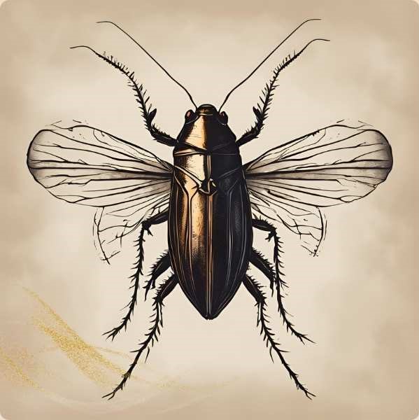 Flying cockroach spiritual meaning