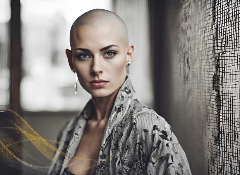 Shaved head woman dream meaning