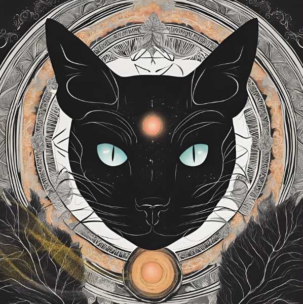 Spiritual meaning black cat eyes