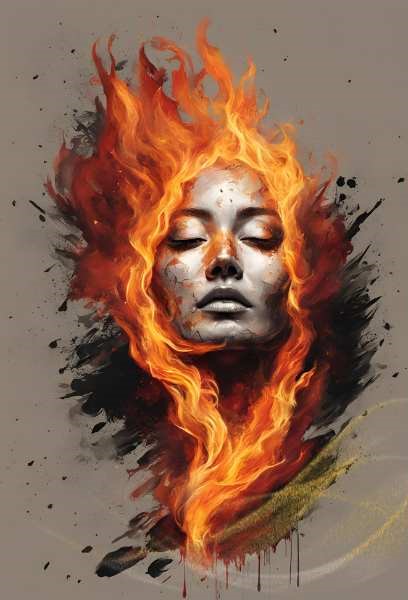 Body on fire spiritual meaning