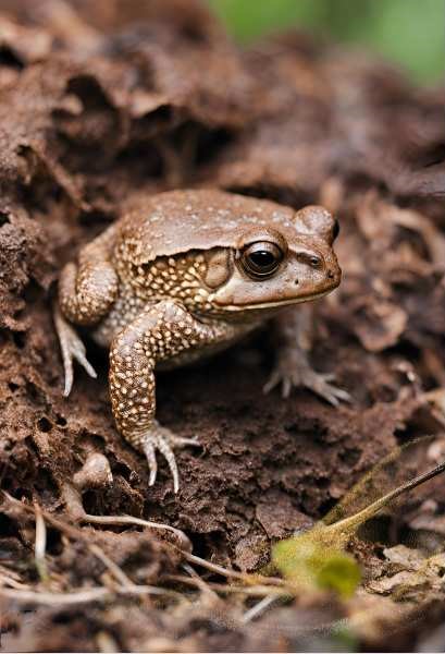 Brown toad spiritual meaning