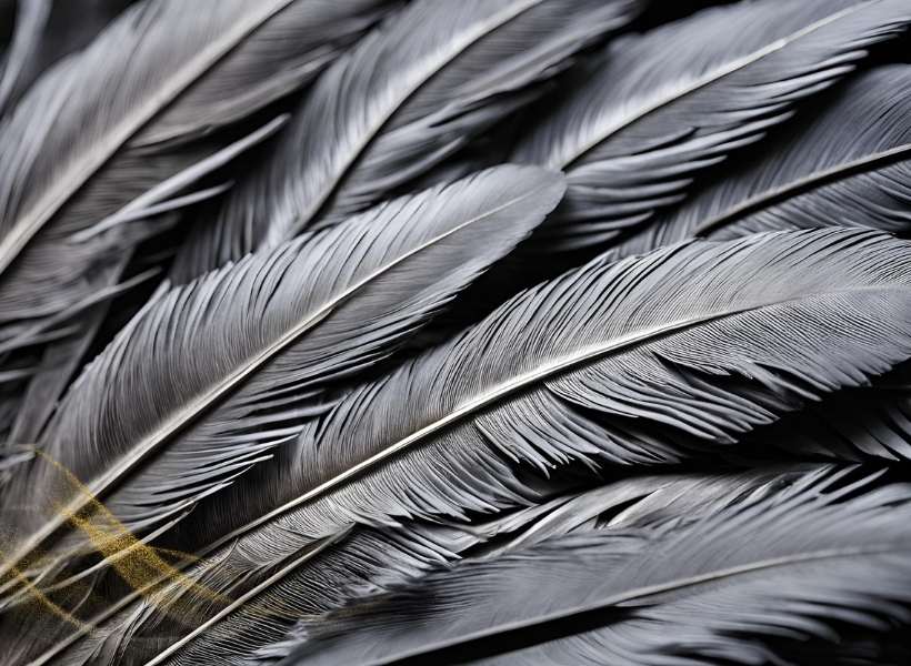 Connecting With Higher Forces Through Grey Feather Symbolism