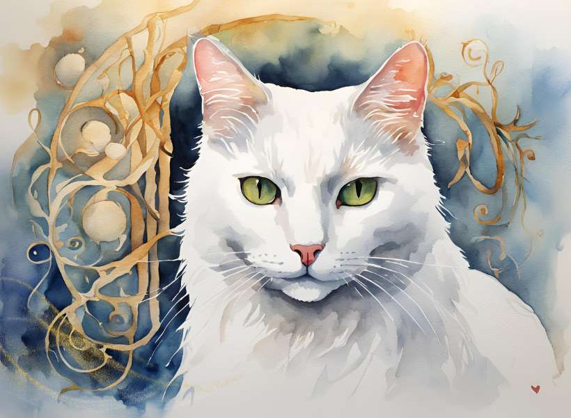 Exploring The Idea Of Good Luck And Fortune Linked To White Cats