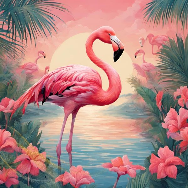 Flamingo spirit animal