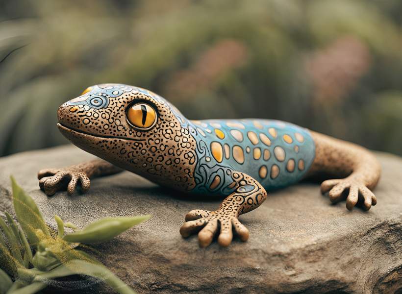 Incorporating Gecko Imagery Or Motifs Into Spiritual Practices For Added Meaning