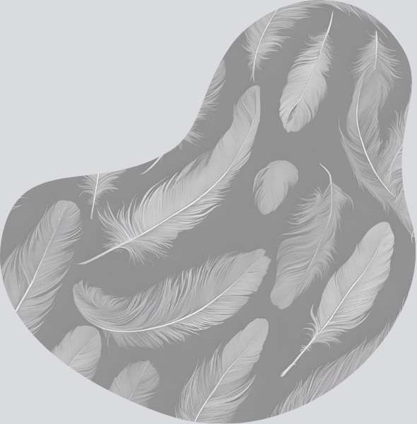 Light grey feather meaning