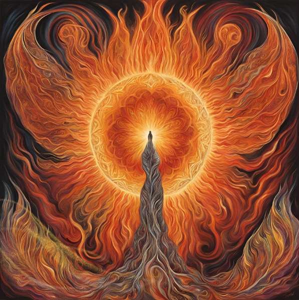 Seeing fire spiritual meaning