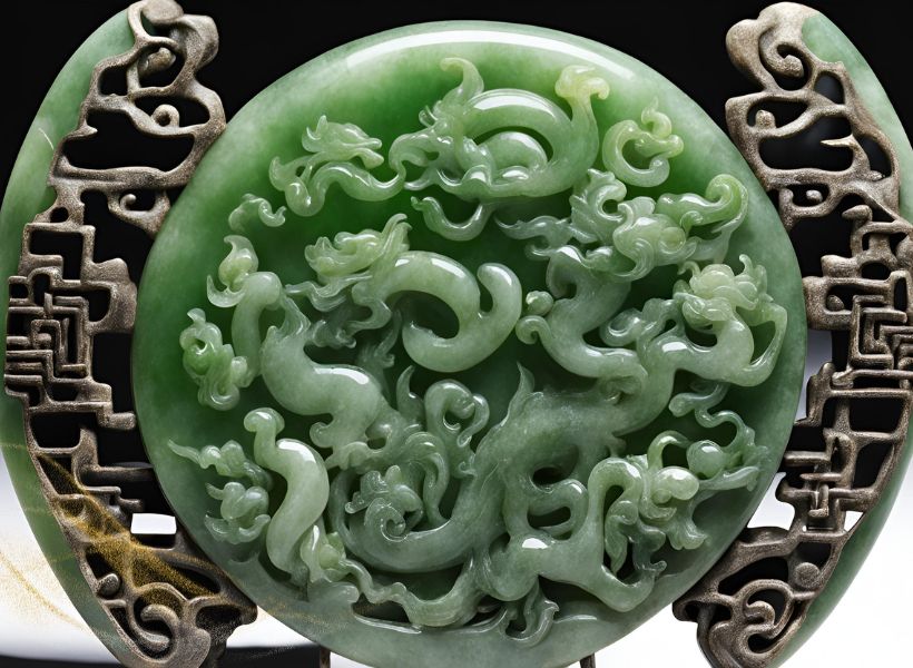 Symbolism Of Jade In Chinese Culture, Including Purity, Protection, And Good Luck