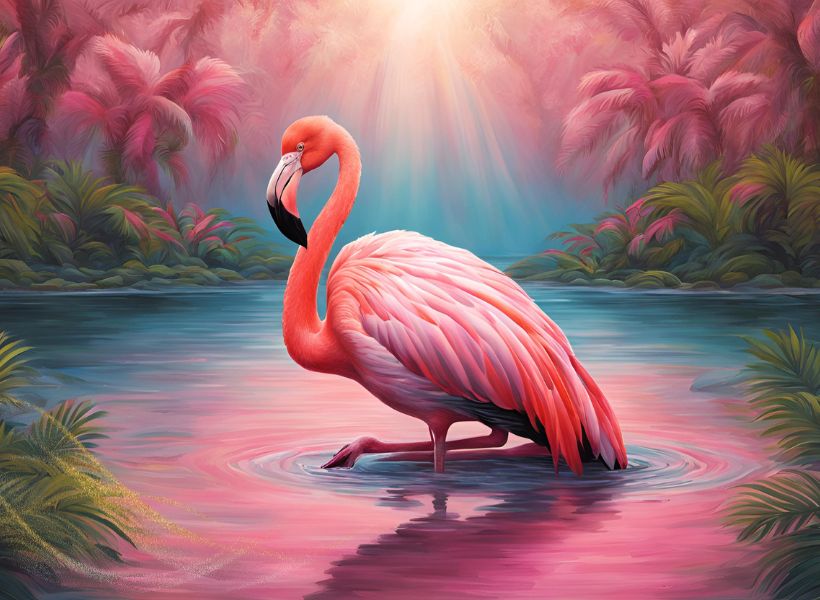 Using Flamingo Imagery Or Figurines As Reminders Of Spiritual Teachings