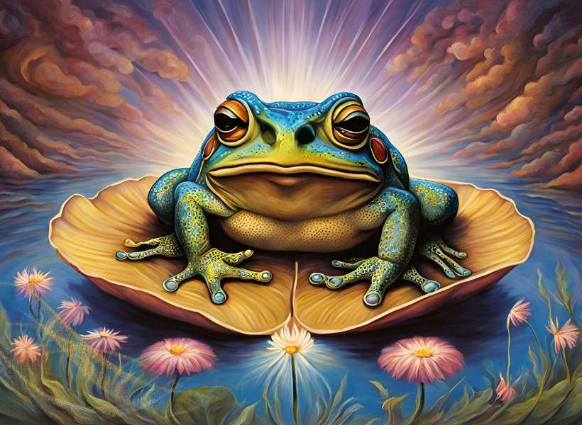 Using The Presence Of Toads As A Sign For Personal Growth And Change