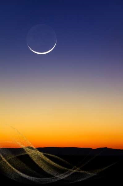 Waxing crescent moon spiritual meaning