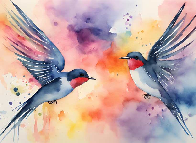 Ways To Incorporate Swallow Symbolism Into Your Spiritual Practice Or Daily Life