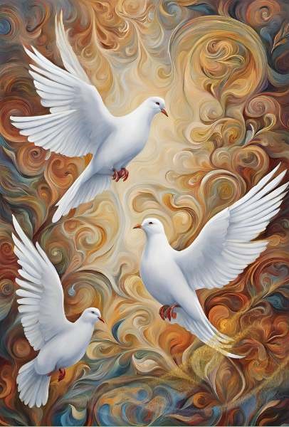 White dove meaning death