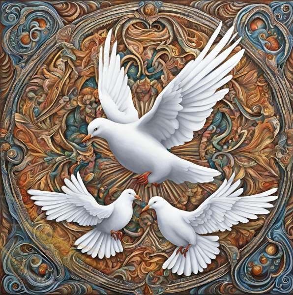 White dove meaning love