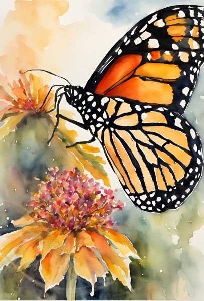 Monarch butterfly symbolism mental health