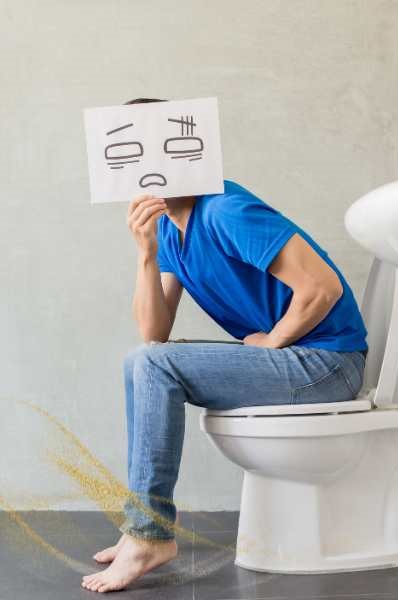 Signs and symptoms of diarrhea in child