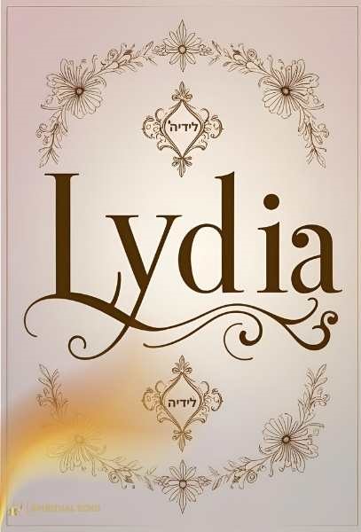 Meaning of Lydia in Hebrew