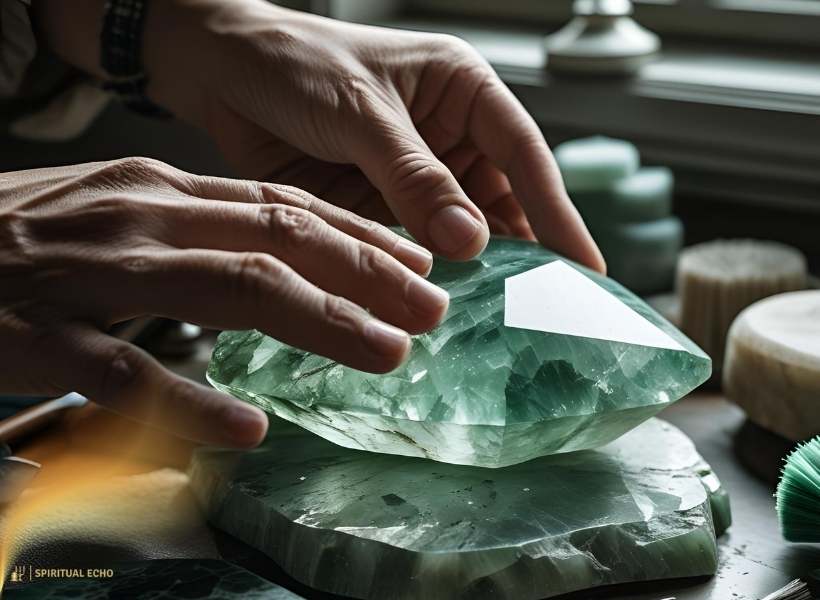 Cleansing And Charging Prehnite