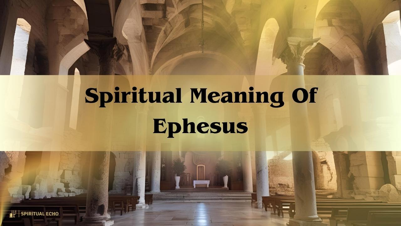 Exploring The Spiritual Meaning Of Ephesus In The Bible